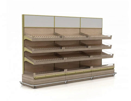 Стеллаж хлебный пристенный Евромаркет Stella ХС0025 Стеллаж хлебный пристенный Евромаркет Stella ХС0025