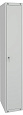 Модульный шкаф для одежды ШМ-11(300) 1850х300х490 (основная секция) Астра-Лабс Бел
