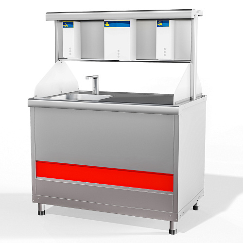 Прилавок-витрина для дезинфекции рук Abat ПВДР-70КМ Прилавок-витрина для дезинфекции рук Abat ПВДР-70КМ