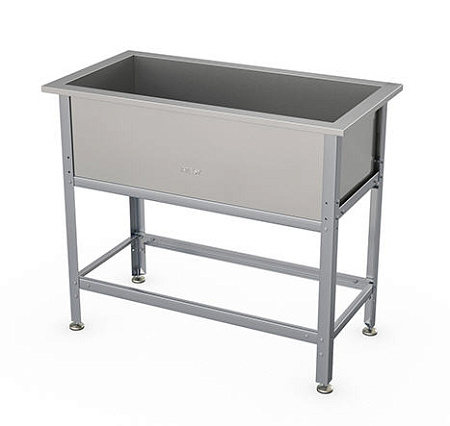 Ванна моечная длинная односекционная Атеси Бюджет ВСМ-Б-1.1250.600-02 (ВМ-1/600/1350) Ванна моечная длинная односекционная Атеси Бюджет ВСМ-Б-1.1250.600-02 (ВМ-1/600/1350)