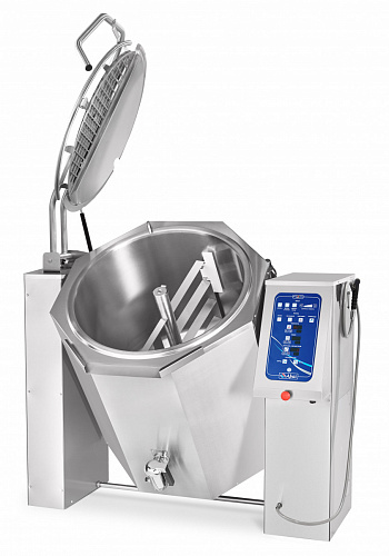 Котел пищеварочный электрический Abat КПЭМ-350-ОМ2 со сливным краном Котел пищеварочный электрический Abat КПЭМ-350-ОМ2 со сливным краном