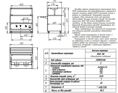 Прилавок-мармит электрический первых блюд Abat ПМЭС-70Е серия Сэйла Прилавок-мармит электрический первых блюд Abat ПМЭС-70Е серия Сэйла