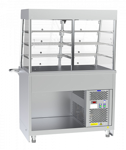 Прилавок для холодных закусок Abat ПВВ(Н)-70Х-С-02-НШ Прилавок для холодных закусок Abat ПВВ(Н)-70Х-С-02-НШ