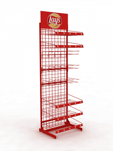 Стойка Евромаркет СДС00127 для продуктов питания Стойка Евромаркет СДС00127 для продуктов питания