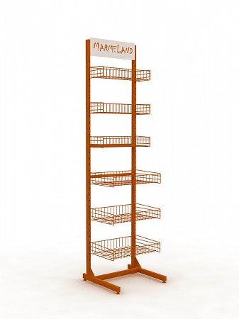 Стойка Евромаркет СДС00167 для торговли специями Стойка Евромаркет СДС00167 для торговли специями