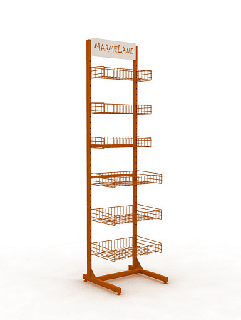 Стойка Евромаркет СДС00167 для торговли специями Стойка Евромаркет СДС00167 для торговли специями