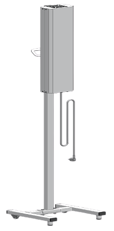 Облучатель-рециркулятор бактерицидный передвижной МХМ ОРБП-2-15-01 (металлический корпус) Облучатель-рециркулятор бактерицидный передвижной МХМ ОРБП-2-15-01 (металлический корпус)