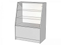 Витрина наклонная Витрина Плюс Д6В-900х500х1250 Витрина наклонная Витрина Плюс Д6В-900х500х1250