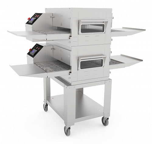 Конвейерная печь для пиццы Abat ПЭК-400 без крыши, без основания, для установки в 2 или 3 яруса Конвейерная печь для пиццы Abat ПЭК-400 без крыши, без основания, для установки в 2 или 3 яруса