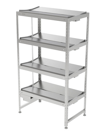 Стеллаж для дефростации мяса Атеси СТДФ-С-1000.600.1800-02-Н Стеллаж для дефростации мяса Атеси СТДФ-С-1000.600.1800-02-Н