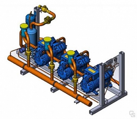 Многокомпрессорные централи Многокомпрессорные централи