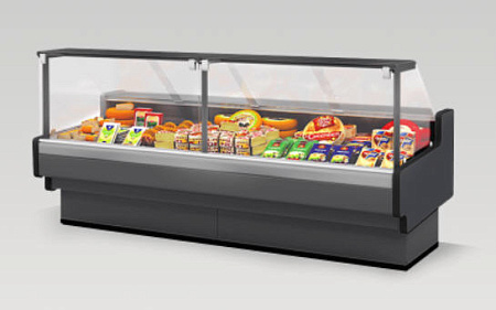 Холодильные витрины Brandford Aurora Slim SQ 125 рыба на льду self Холодильные витрины Brandford Aurora Slim SQ 125 рыба на льду self