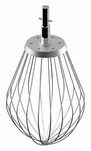 Насадка венчик с толстыми прутьями для миксера планетарного Abat МПЛ-60 Насадка венчик с толстыми прутьями для миксера планетарного Abat МПЛ-60