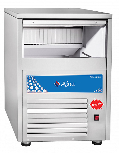 Льдогенератор кубикового льда Abat ЛГ-46/15К-02 (воздушное охлаждение) Льдогенератор кубикового льда Abat ЛГ-46/15К-02 (воздушное охлаждение)