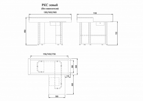 Кассовая кабина Enteco master РКК-1300 Кассовая кабина Enteco master РКК-1300