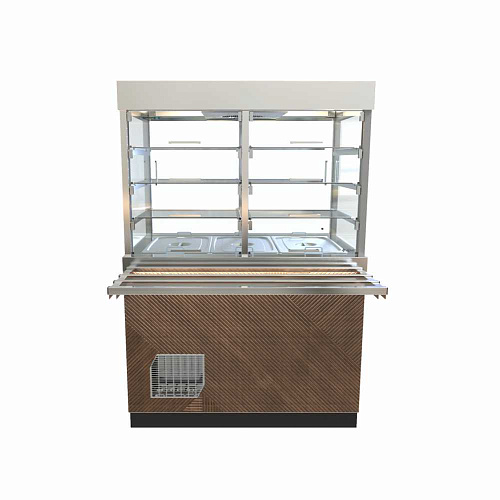 Прилавок-витрина холодильный Abat ПВВ(Н)-70Е-С-НШ серия Сэйла Прилавок-витрина холодильный Abat ПВВ(Н)-70Е-С-НШ серия Сэйла