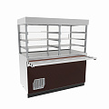 Прилавок-витрина холодильный Abat ПВВ(Н)-70Е-С-03-НШ серия Сэйла Прилавок-витрина холодильный Abat ПВВ(Н)-70Е-С-03-НШ серия Сэйла