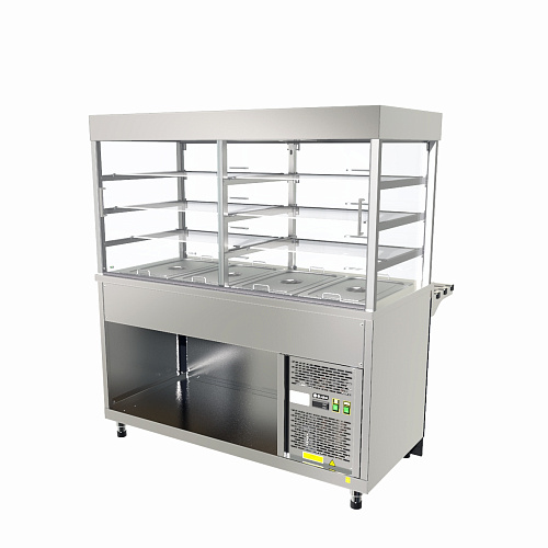 Прилавок-витрина холодильный Abat ПВВ(Н)-70Е-С-01-НШ серия Сэйла Прилавок-витрина холодильный Abat ПВВ(Н)-70Е-С-01-НШ серия Сэйла