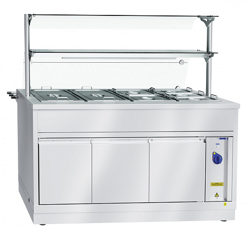 Электрический мармит кухонный вторых блюд Abat ЭМК-70Х-03 Электрический мармит кухонный вторых блюд Abat ЭМК-70Х-03