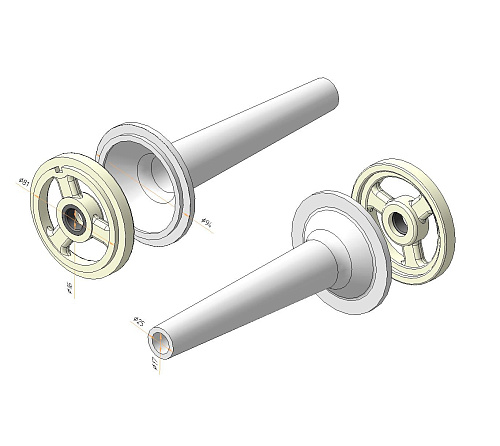 Купатница (насадка для набивки колбас) МХМ Купатница (насадка для набивки колбас) МХМ