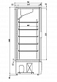 Холодильный шкаф Ариада Рапсодия R700LS Холодильный шкаф Ариада Рапсодия R700LS