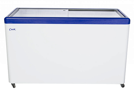 Морозильный ларь Снеж МЛП-400 со стеклянной прямой крышкой Морозильный ларь Снеж МЛП-400 со стеклянной прямой крышкой