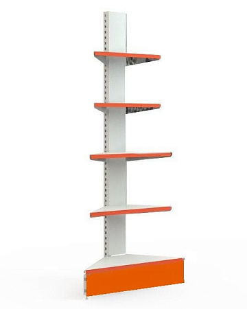 Угловой стеллаж Евромаркет УС0014 внешний Угловой стеллаж Евромаркет УС0014 внешний