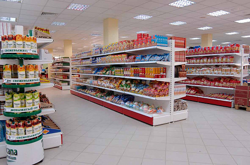 Островной стеллаж Евромаркет ОС006 Островной стеллаж Евромаркет ОС006