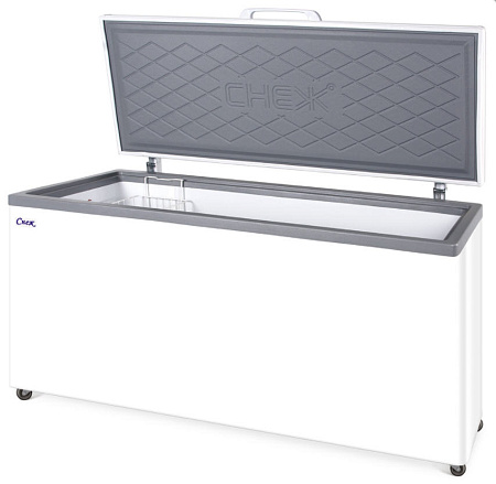 Морозильный ларь Снеж МЛК-600 с глухой нержавеющей крышкой Морозильный ларь Снеж МЛК-600 с глухой нержавеющей крышкой