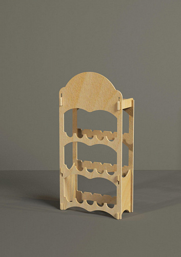 Напольная стойка Евромаркет ДВ00245 для винных бутылок A9902 Напольная стойка Евромаркет ДВ00245 для винных бутылок A9902