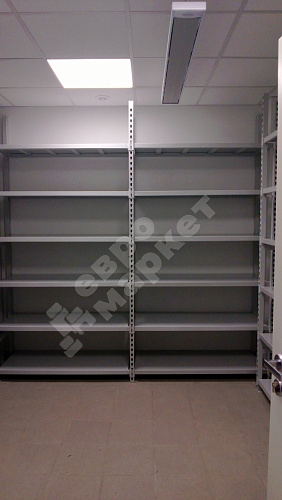 Стеллаж складской Евромаркет СКС00331 высотой 220 см с наборными полками Стеллаж складской Евромаркет СКС00331 высотой 220 см с наборными полками