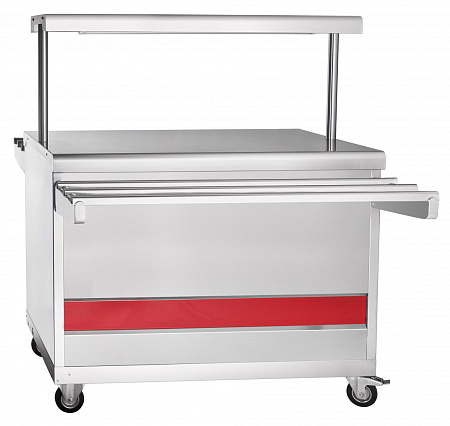 Прилавок для горячих напитков Abat ПГН-70ПМ, передвижная линия самообслуживания Прилавок для горячих напитков Abat ПГН-70ПМ, передвижная линия самообслуживания