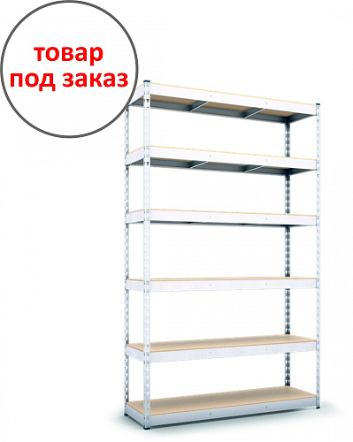 Стеллаж архивно-складской металлический Астра-Лабс Бел САС 2400*1200*400 мм, 6 полок (нагрузка на полку - 200 кг) Стеллаж архивно-складской металлический Астра-Лабс Бел САС 2400*1200*400 мм, 6 полок (нагрузка на полку - 200 кг)