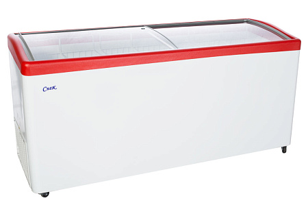 Морозильный ларь Снеж МЛГ-700 с гнутым стеклом Морозильный ларь Снеж МЛГ-700 с гнутым стеклом