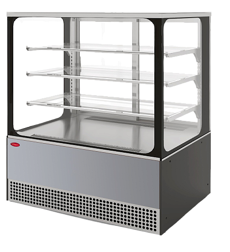 Кондитерская холодильная витрина МХМ Veneto VS-1,3 Cube нерж. Кондитерская холодильная витрина МХМ Veneto VS-1,3 Cube нерж.