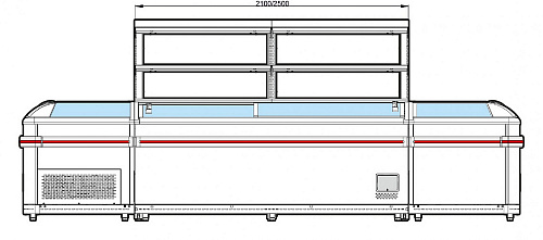 Ларь-бонета Ариада London LU 250 Ларь-бонета Ариада London LU 250