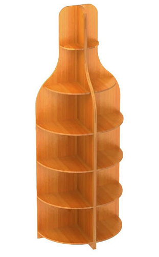 Стеллаж для бутылок Евромаркет №2 СДБ000001 Стеллаж для бутылок Евромаркет №2 СДБ000001