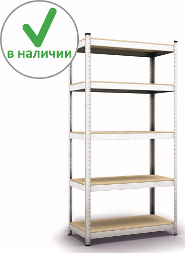 Стеллаж архивно-складской металлический Астра-Лабс Бел САС 1800*900*500мм, 5 полок (нагрузка на полку - 175 кг) Стеллаж архивно-складской металлический Астра-Лабс Бел САС 1800*900*500мм, 5 полок (нагрузка на полку - 175 кг)