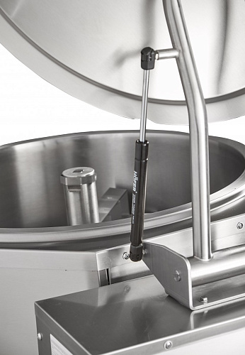 Котел пищеварочный электрический Abat КПЭМ-160-ОМР-В с функциями перемешивания и ручного опрокидывания Котел пищеварочный электрический Abat КПЭМ-160-ОМР-В с функциями перемешивания и ручного опрокидывания