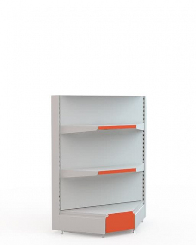 Угловой стеллаж Евромаркет УС0013 внутренний Угловой стеллаж Евромаркет УС0013 внутренний