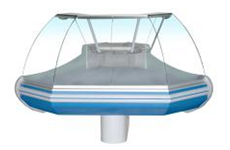 Холодильная витрина Enteco master НЕМИГА STANDART УН 90 ВС угловая, основание на опорах Холодильная витрина Enteco master НЕМИГА STANDART УН 90 ВС угловая, основание на опорах