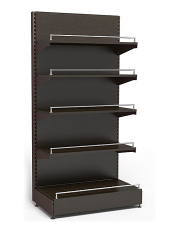 Пристенный винный стеллаж Евромаркет СА0092 с полками из ЛДСП Пристенный винный стеллаж Евромаркет СА0092 с полками из ЛДСП