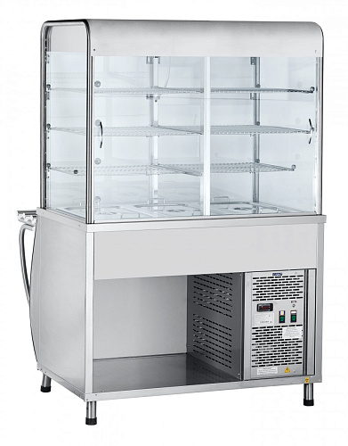 Прилавок для холодных закусок Abat ПВВ(Н)-70М-С-01-НШ Прилавок для холодных закусок Abat ПВВ(Н)-70М-С-01-НШ