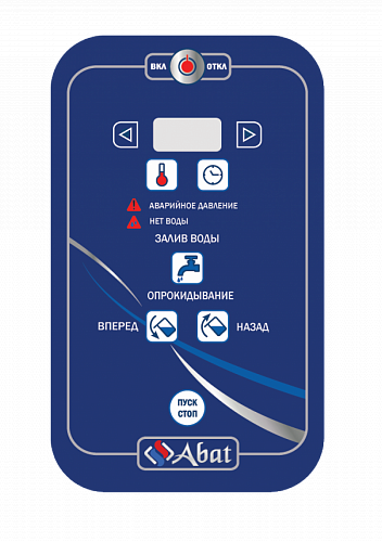 Опрокидываемый котел с автоматическим приводом Abat КПЭМ-250-О со сливным краном Опрокидываемый котел с автоматическим приводом Abat КПЭМ-250-О со сливным краном