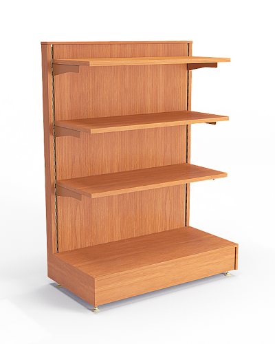 Стеллаж торцевой односторонний Евромаркет для вина и алкоголя Стеллаж торцевой односторонний Евромаркет для вина и алкоголя