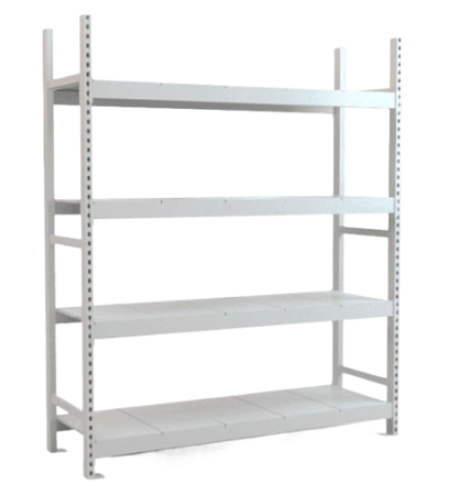 Стеллаж складской Евромаркет СКС00329 высотой 200 см с наборными полками Стеллаж складской Евромаркет СКС00329 высотой 200 см с наборными полками