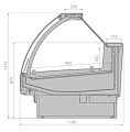 Холодильные витрины Brandford Aurora 125 Холодильные витрины Brandford Aurora 125