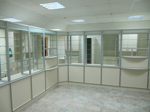 Витрина с накопителем и подсветкой двумя точечными светильниками Витрина Плюс Д12ВО-900х400х2300 Витрина с накопителем и подсветкой двумя точечными светильниками Витрина Плюс Д12ВО-900х400х2300