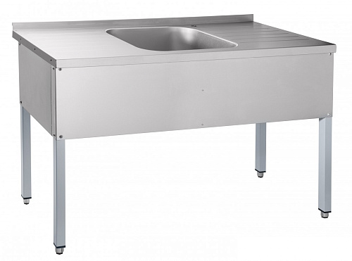 Стол для мойки овощей Abat СМО-6-4 РЧ (каркас крашеный) Стол для мойки овощей Abat СМО-6-4 РЧ (каркас крашеный)