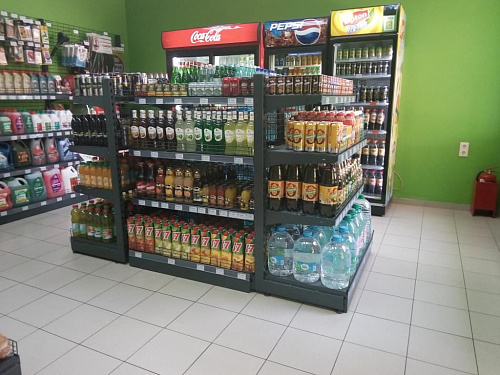 Стеллаж торцевой Евромаркет СС0049 сетчатый Стеллаж торцевой Евромаркет СС0049 сетчатый